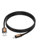 Дата кабель Borofone BX114 Structure USB to MicroUSB 2.4A (1m) Black