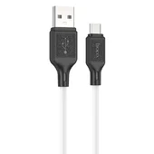Дата кабель Hoco X90 Cool silicone USB to MicroUSB (1m) White