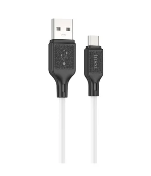 Дата кабель Hoco X90 Cool silicone USB to MicroUSB (1m) White Дата кабель Hoco X90 Cool silicone USB to MicroUSB (1m) White