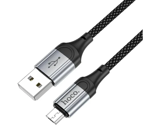 Дата кабель Hoco X102 Fresh USB to MicroUSB (1m) Black