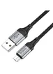Дата кабель Hoco X102 Fresh USB to MicroUSB (1m) Black