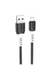 Дата кабель Hoco X82 Silicone USB to MicroUSB (1m) Black