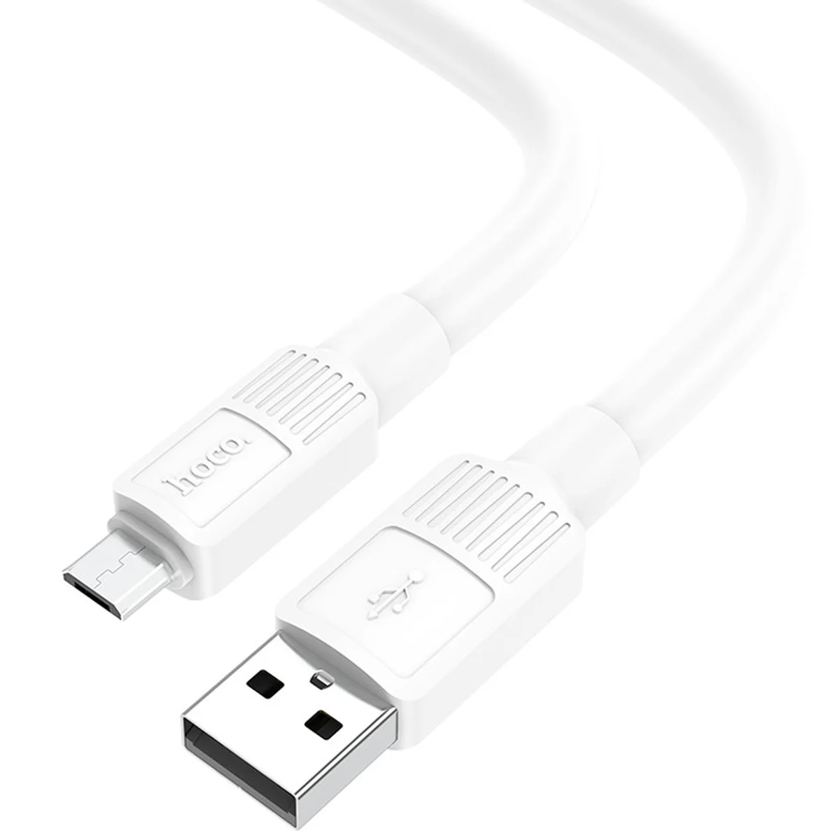 Дата кабель Hoco X84 Solid USB to MicroUSB (1m) White