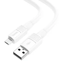 Дата кабель Hoco X84 Solid USB to MicroUSB (1m) White