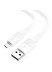 Дата кабель Hoco X84 Solid USB to MicroUSB (1m) White