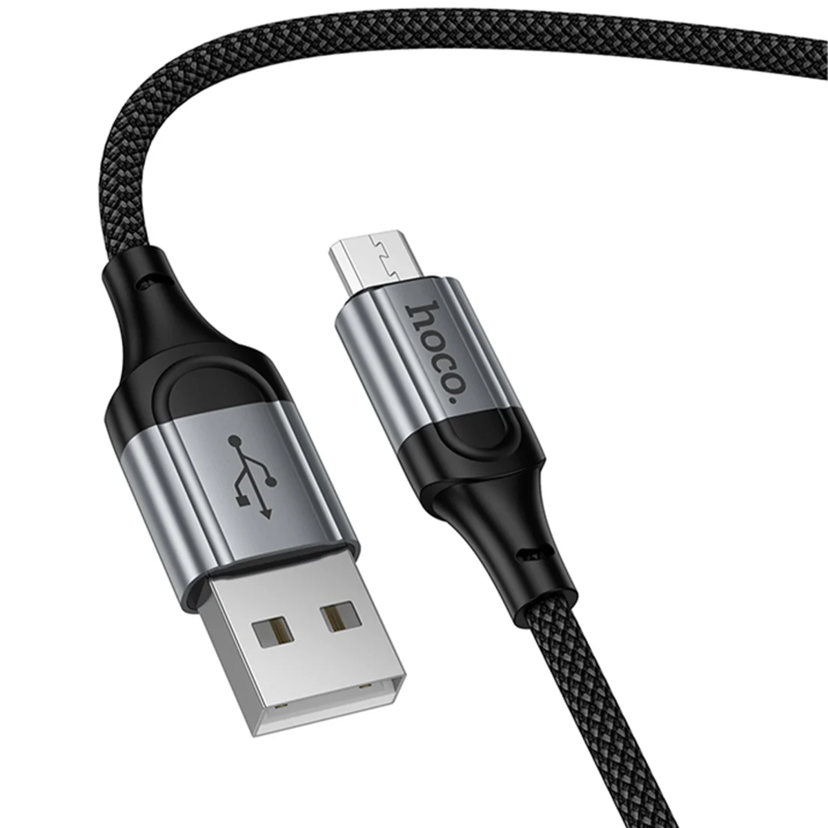 Дата кабель Hoco X121 Nuevo USB to MicroUSB 2.4A (1.5m) Black