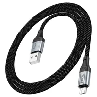 Дата кабель Hoco X102 Fresh USB to MicroUSB (1m) Black