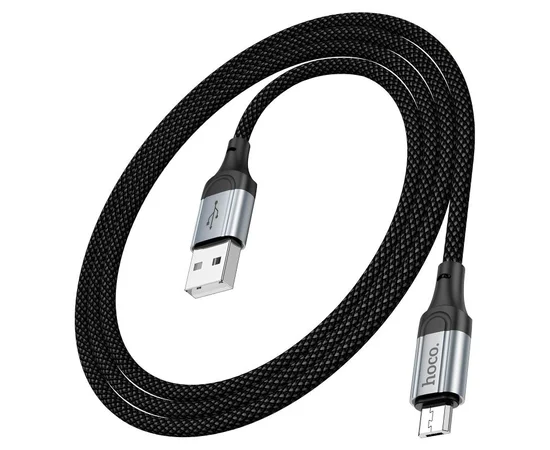 Дата кабель Hoco X102 Fresh USB to MicroUSB (1m) Black