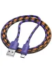 Дата кабель Hoco X116 Meridian USB to MicroUSB 2.4A (1m) Gradient Purple Mix