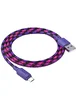 Дата кабель Hoco X116 Meridian USB to MicroUSB 2.4A (1m) Gradient Purple Mix