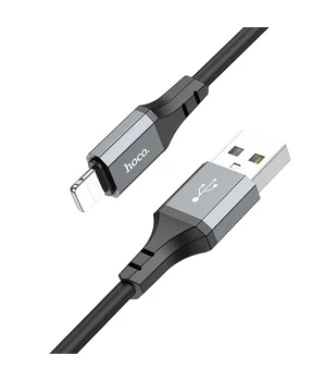 Дата кабель Hoco X86 Spear USB to MicroUSB (1m) Black Дата кабель Hoco X86 Spear USB to MicroUSB (1m) Black