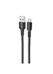Дата кабель Borofone BX116 Certain USB to MicroUSB 2.4A (1m) Black