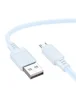 Дата кабель Borofone BX115 Lotto USB to MicroUSB 2.4A (1m) Blue