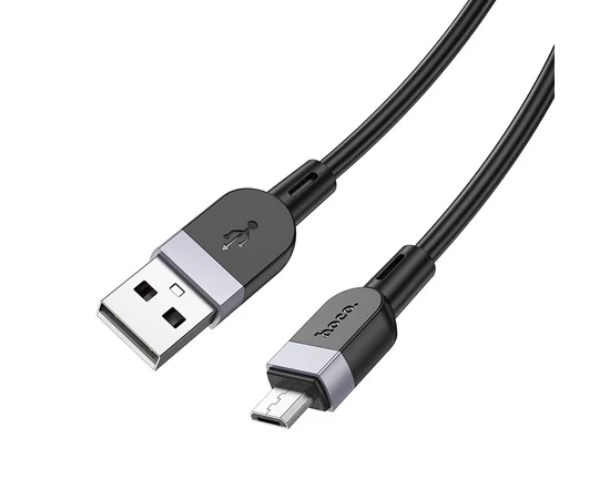 Дата кабель Hoco X109 Energy silicone USB to MicroUSB (2m) Black