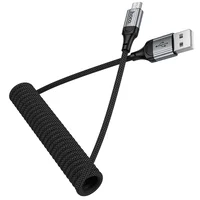 Дата кабель Hoco X121 Nuevo USB to MicroUSB 2.4A (1.5m) Black