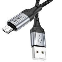 Дата кабель Hoco X102 Fresh USB to MicroUSB (1m) Black