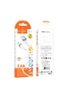 Дата кабель Hoco X109 Energy silicone USB to MicroUSB (1m) White
