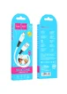Дата кабель Hoco X82 Silicone USB to MicroUSB (1m) White