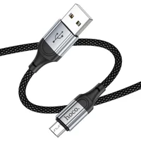 Дата кабель Hoco X102 Fresh USB to MicroUSB (1m) Black