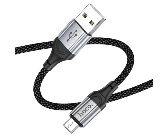 Дата кабель Hoco X102 Fresh USB to MicroUSB (1m) Black