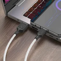 Дата кабель Hoco X90 Cool silicone USB to MicroUSB (1m) White