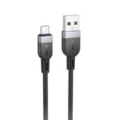 Дата кабель Hoco X109 Energy silicone USB to MicroUSB (2m) Black