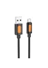 Дата кабель Borofone BX114 Structure USB to MicroUSB 2.4A (1m) Black