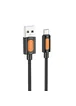 Дата кабель Borofone BX114 Structure USB to MicroUSB 2.4A (1m) Black