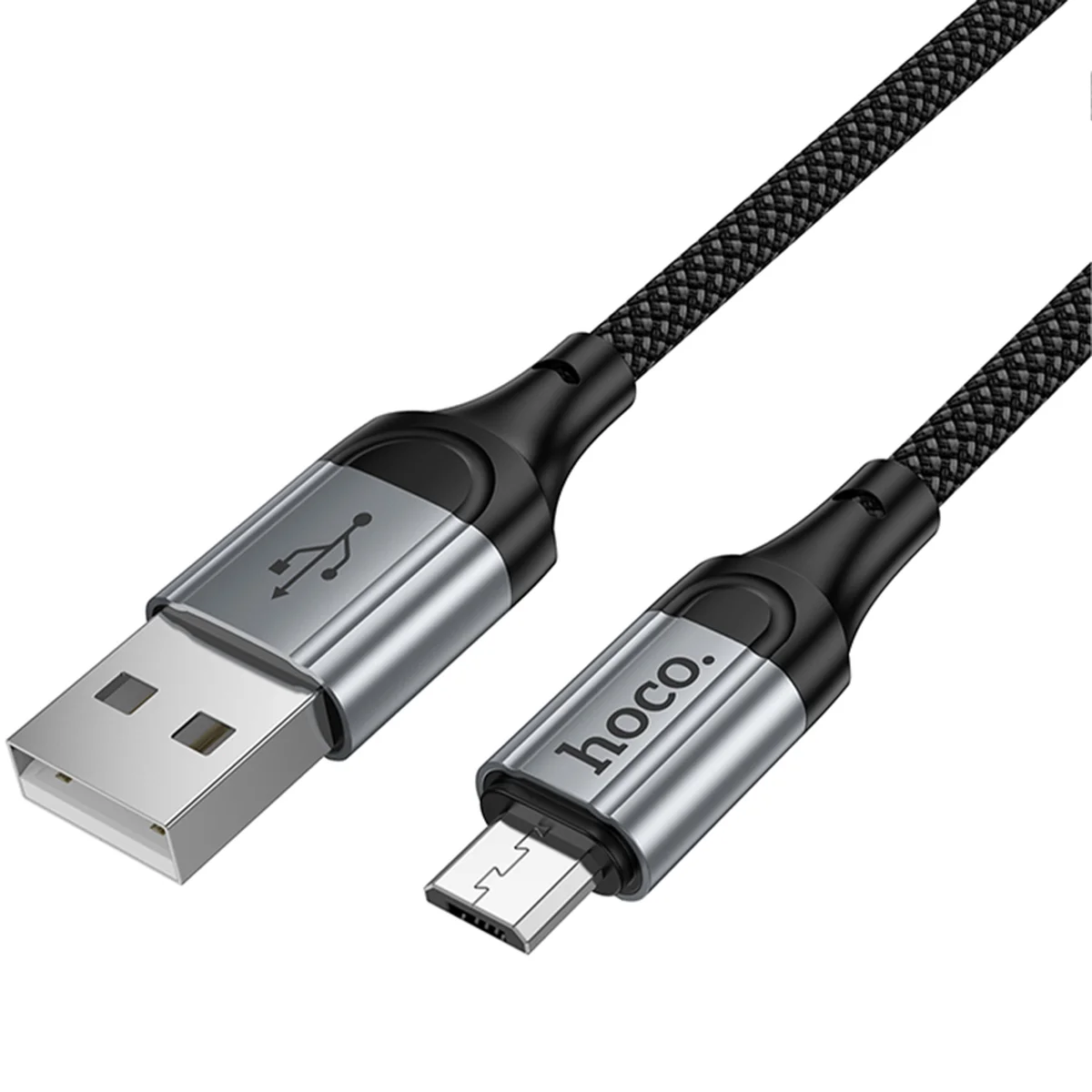 Дата кабель Hoco X121 Nuevo USB to MicroUSB 2.4A (1.5m) Black