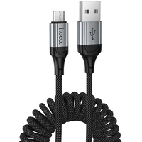 Дата кабель Hoco X121 Nuevo USB to MicroUSB 2.4A (1.5m) Black