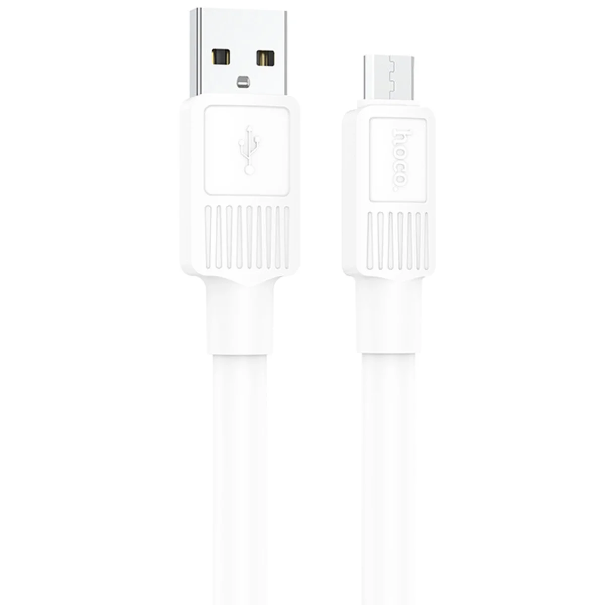 Дата кабель Hoco X84 Solid USB to MicroUSB (1m) White