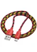 Дата кабель Hoco X116 Meridian USB to MicroUSB 2.4A (1m) Gradient Red Mix