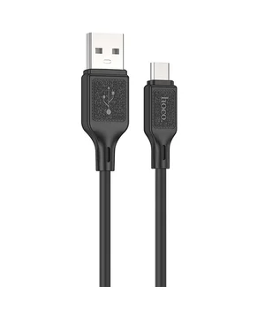 Дата кабель Hoco X90 Cool silicone USB to MicroUSB (1m) Black Дата кабель Hoco X90 Cool silicone USB to MicroUSB (1m) Black