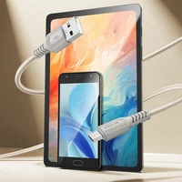 Дата кабель Borofone BX116 Certain USB to MicroUSB 2.4A (1m) Gray