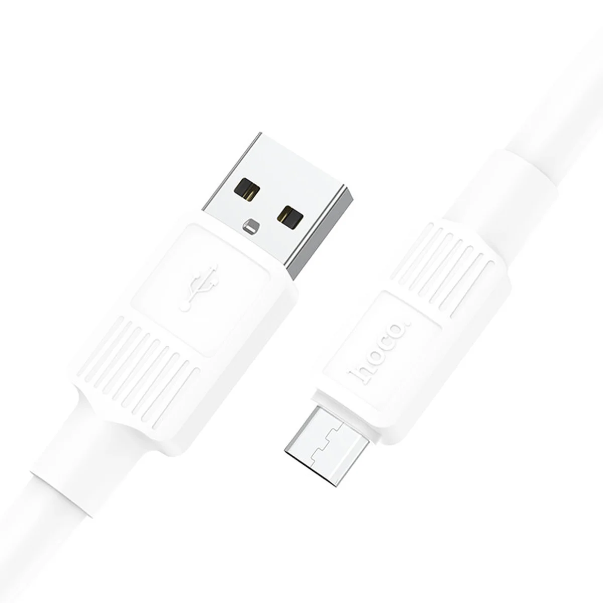 Дата кабель Hoco X84 Solid USB to MicroUSB (1m) White