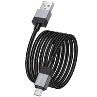 Дата кабель Hoco X110 Honorific USB to MicroUSB 2.4A (1m) Black