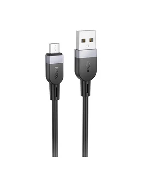 Дата кабель Hoco X109 Energy silicone USB to MicroUSB (1m) Black