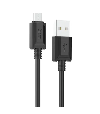 Дата кабель Hoco X73 Ferry USB to MicroUSB 2.4A (1m) Black Дата кабель Hoco X73 Ferry USB to MicroUSB 2.4A (1m) Black