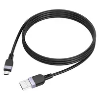 Дата кабель Hoco X109 Energy silicone USB to MicroUSB (1m) Black
