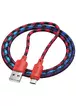 Дата кабель Hoco X116 Meridian USB to MicroUSB 2.4A (1m) Gradient Red Mix
