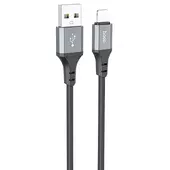 Дата кабель Hoco X86 Spear USB to MicroUSB (1m) Black