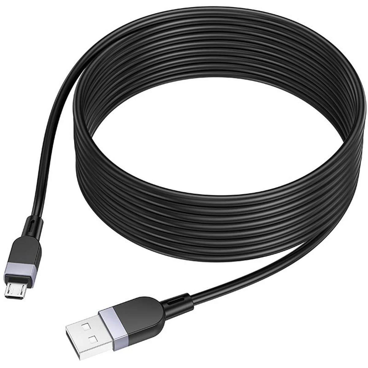 Дата кабель Hoco X109 Energy silicone USB to MicroUSB (3m) Black