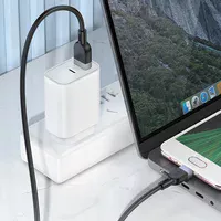 Дата кабель Hoco X109 Energy silicone USB to MicroUSB (1m) Black