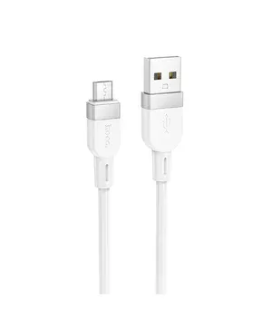 Дата кабель Hoco X109 Energy silicone USB to MicroUSB (1m) White