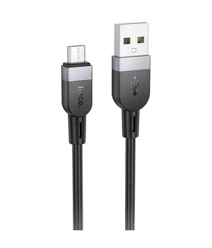 Дата кабель Hoco X109 Energy silicone USB to MicroUSB (3m) Black