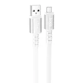 Дата кабель Hoco X85 Strength USB to MicroUSB (1m) White
