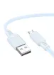 Дата кабель Borofone BX115 Lotto USB to MicroUSB 2.4A (1m) Blue