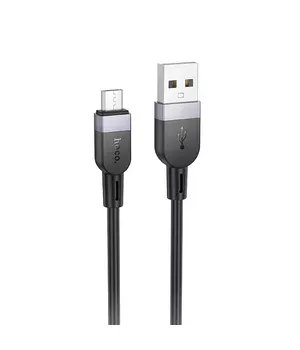 Дата кабель Hoco X109 Energy silicone USB to MicroUSB (2m) Black