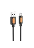 Дата кабель Borofone BX114 Structure USB to MicroUSB 2.4A (1m) Black