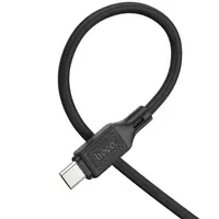 Дата кабель Hoco X90 Cool silicone USB to MicroUSB (1m) Black
